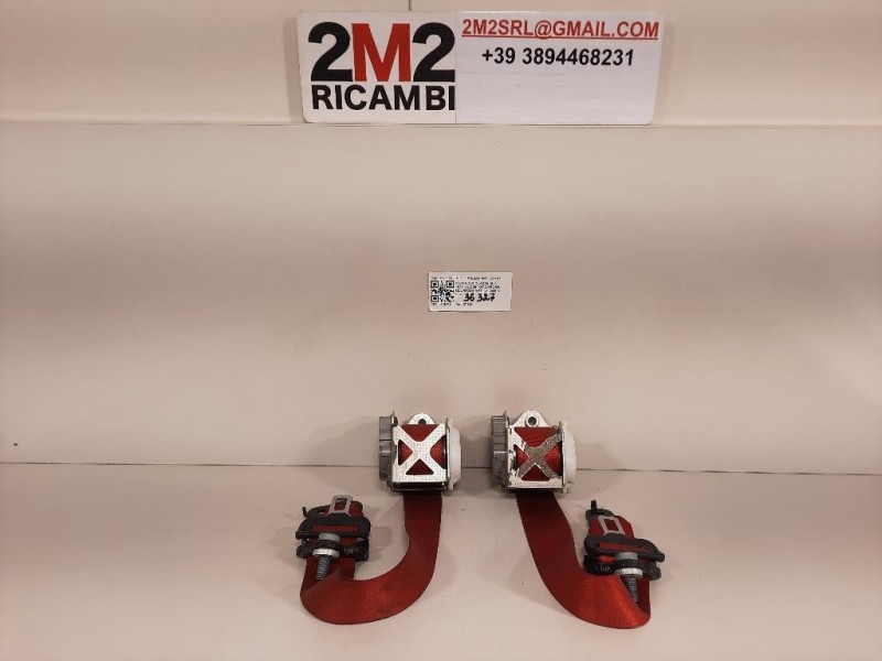 KIT Cinture Sicurezza ANT KIT CINTURE SICUREZZA ANT DX+SX Mercedes Classe SLK R171 2008