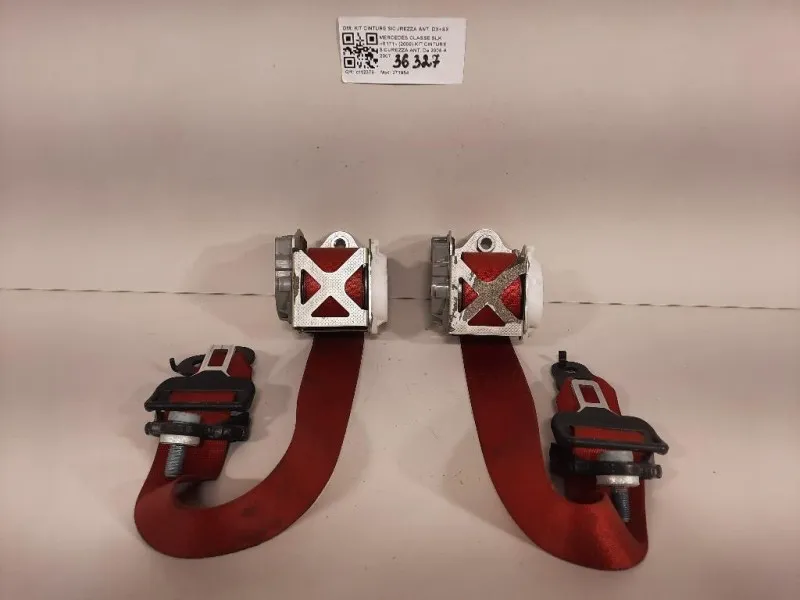 KIT Cinture Sicurezza ANT KIT CINTURE SICUREZZA ANT DX+SX Mercedes Classe SLK R171 2008