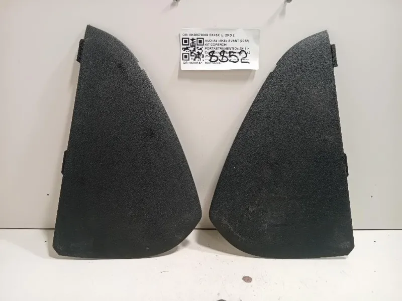 KIT Coperchi Portastrumenti 8K0857086B DX+SX Audi A4 8K5 Avant 2012