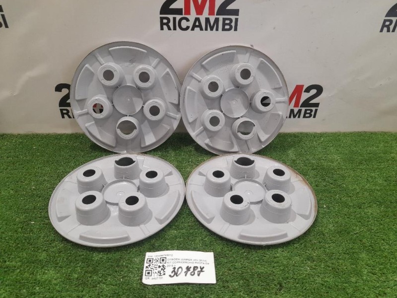 KIT Copricerchio Ruota 123456789012 Citroen Jumper III 2014