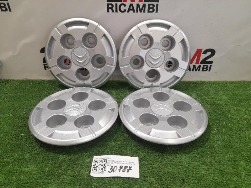 KIT Copricerchio Ruota 123456789012 Citroen Jumper III 2014