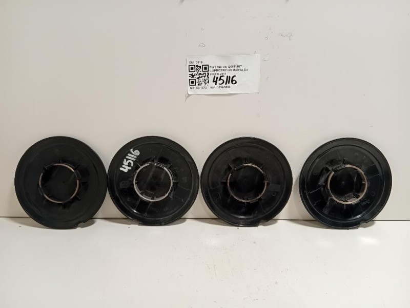 KIT Copricerchio Ruota D519 Fiat 500 II 2008