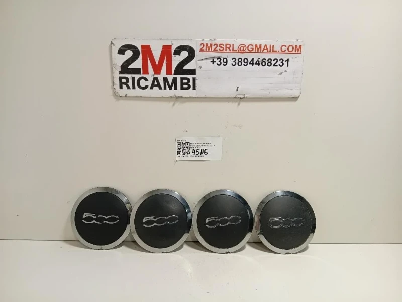 KIT Copricerchio Ruota D519 Fiat 500 II 2008