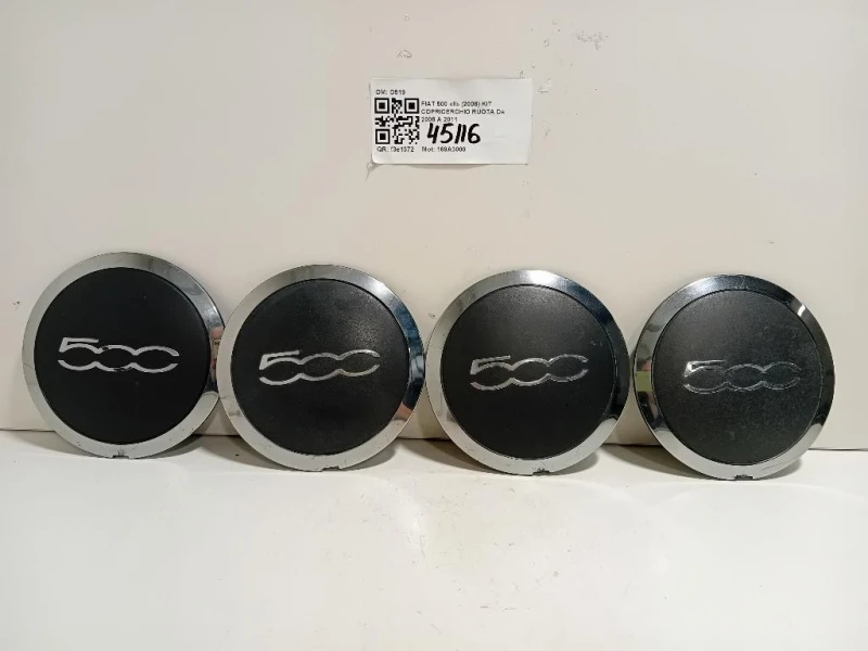 KIT Copricerchio Ruota D519 Fiat 500 II 2008
