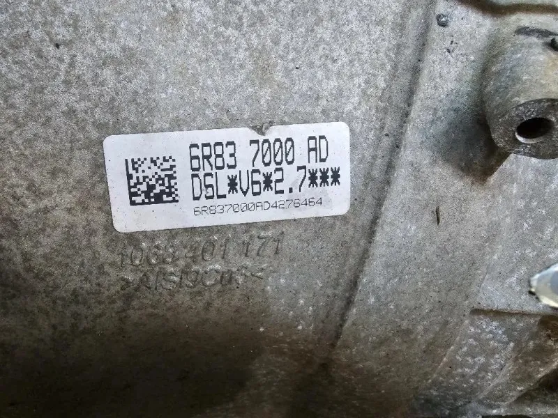 Cambio 6R83 7000 AD 6 MARCE AUTOMATICO 27 D Jaguar XF I 2008