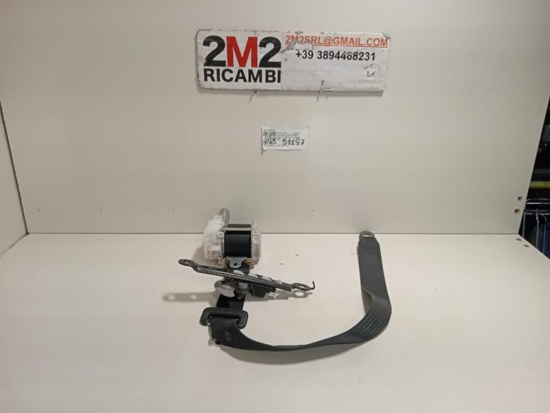 Cintura DI Sicurezza Sedile ANT SX J082512 Toyota RAV 4 III 2006