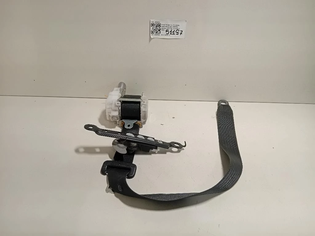 Cintura DI Sicurezza Sedile ANT SX J082512 Toyota RAV 4 III 2006