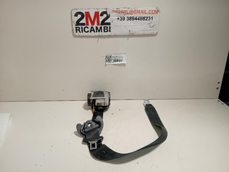 Cintura DI Sicurezza Sedile ANT SX 617978500 Volkswagen GOLF V Variant 2007
