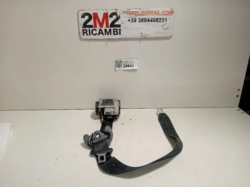 Cintura DI Sicurezza Sedile ANT SX 617978500 Volkswagen GOLF V Variant 2007