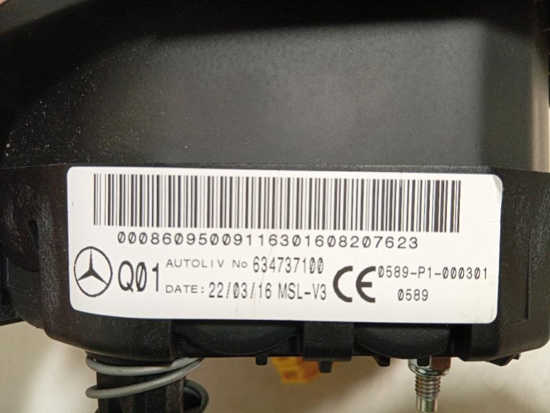 Air-bag Guidatore Mercedes Classe GLE W166 2015