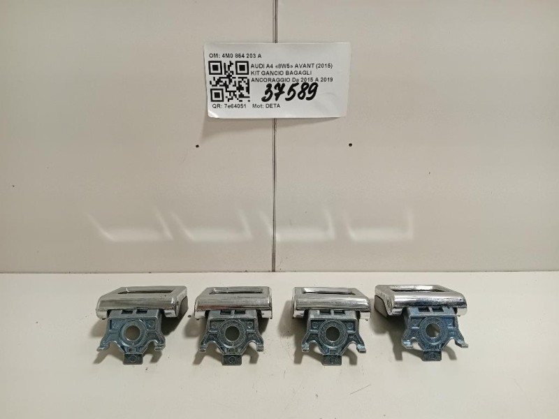 KIT Gancio Bagagli Ancoraggio 4M0 864 203 A Audi A4 8W5 Avant 2015