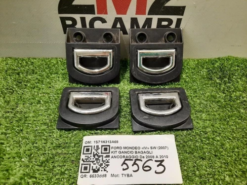KIT Gancio Bagagli Ancoraggio 1S71N313A68 Ford Mondeo IV SW 2007