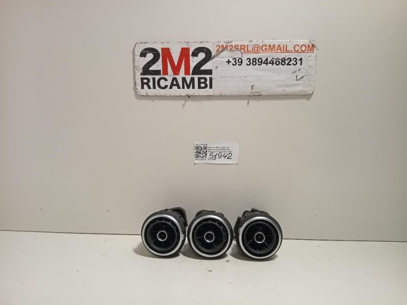 KIT Griglie Condotto ARIA Cruscotto 8V0820901 Audi A3 8V1 2012