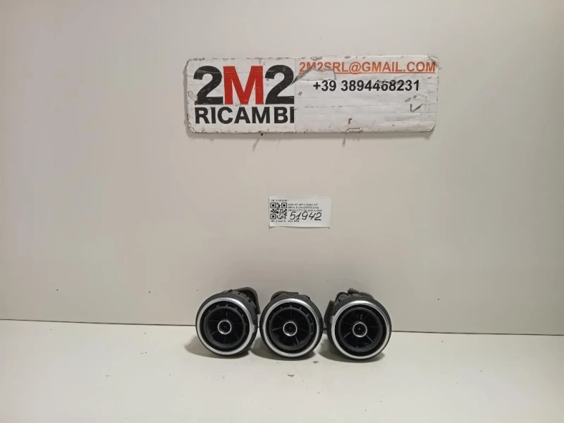 KIT Griglie Condotto ARIA Cruscotto 8V0820901 Audi A3 8V1 2012