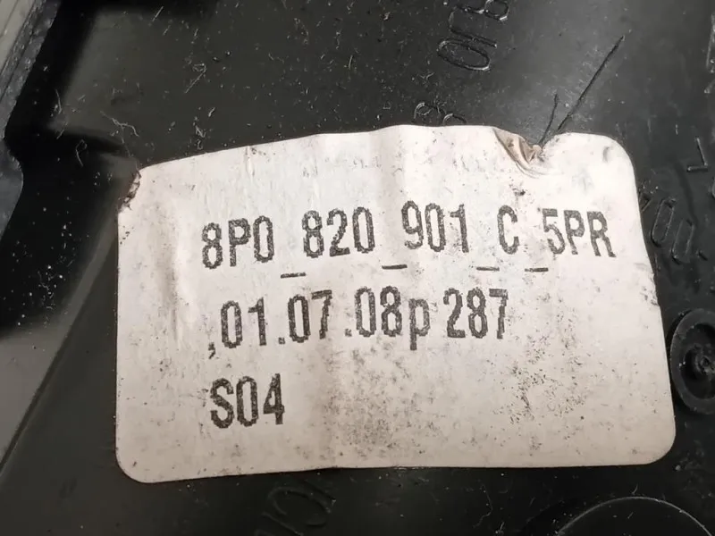 KIT Griglie Condotto ARIA Cruscotto 8P0 820 901 4 PZ Audi A3 8VA Sportback 2012