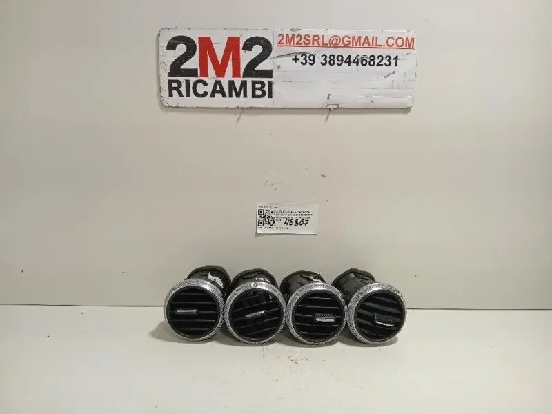 KIT Griglie Condotto ARIA Cruscotto 8P0 820 901 4 PZ Audi A3 8VA Sportback 2012