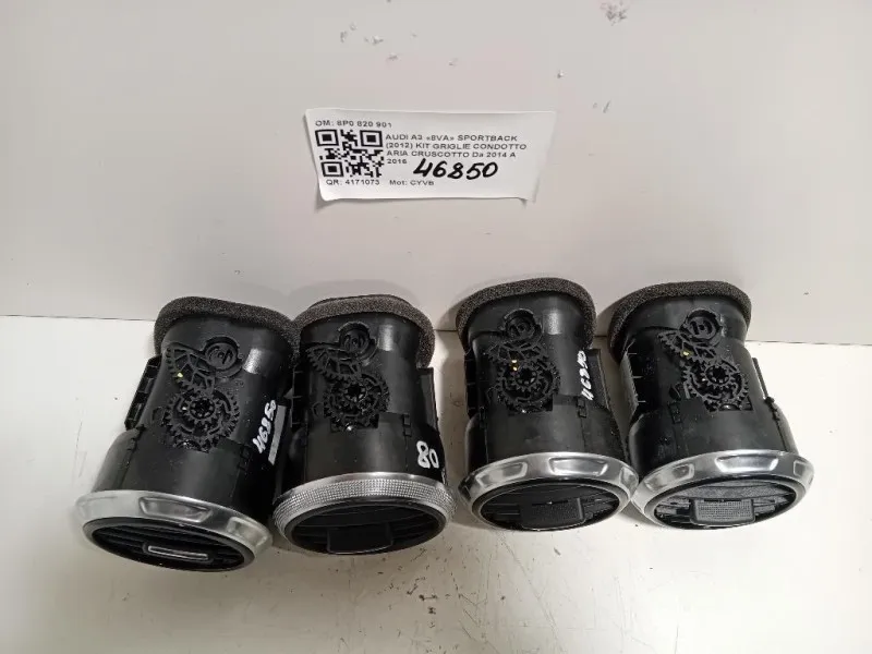 KIT Griglie Condotto ARIA Cruscotto 8P0 820 901 Audi A3 8VA Sportback 2012