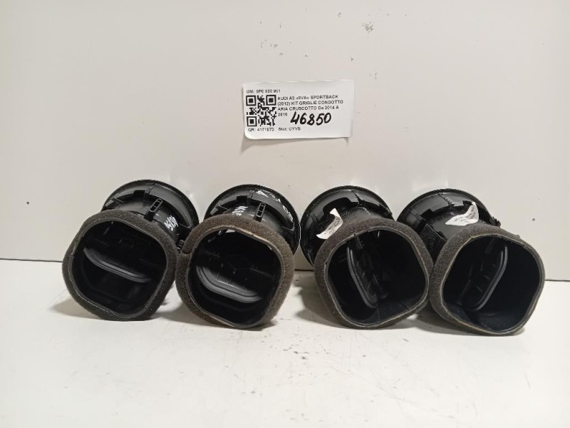 KIT Griglie Condotto ARIA Cruscotto 8P0 820 901 Audi A3 8VA Sportback 2012