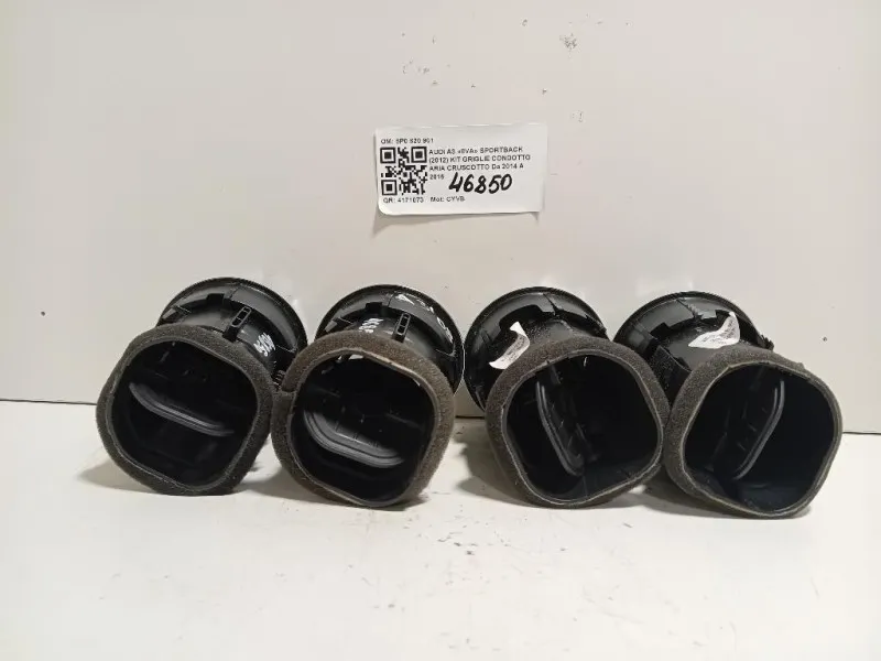 KIT Griglie Condotto ARIA Cruscotto 8P0 820 901 Audi A3 8VA Sportback 2012