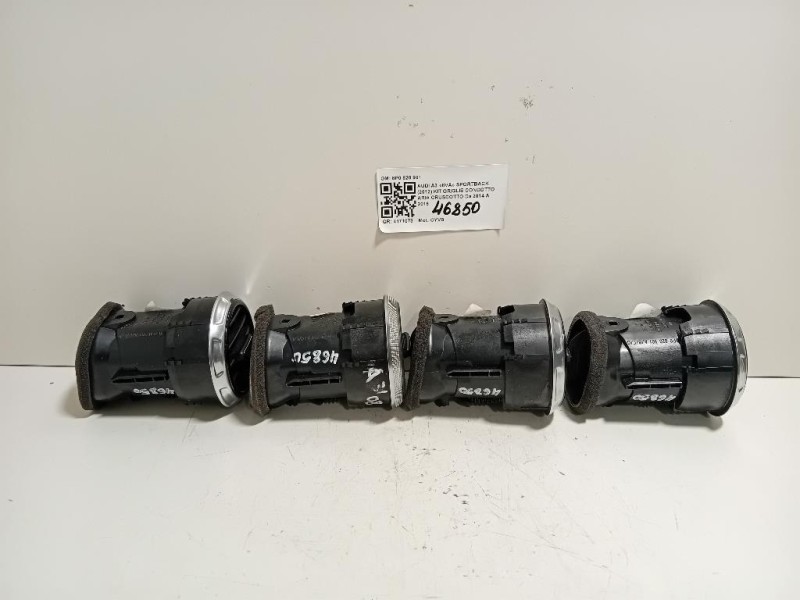 KIT Griglie Condotto ARIA Cruscotto 8P0 820 901 Audi A3 8VA Sportback 2012