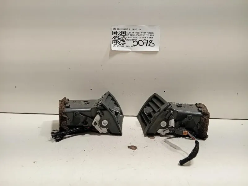 KIT Griglie Condotto ARIA Cruscotto 8E0820901F Audi A4 8ED Avant 2005