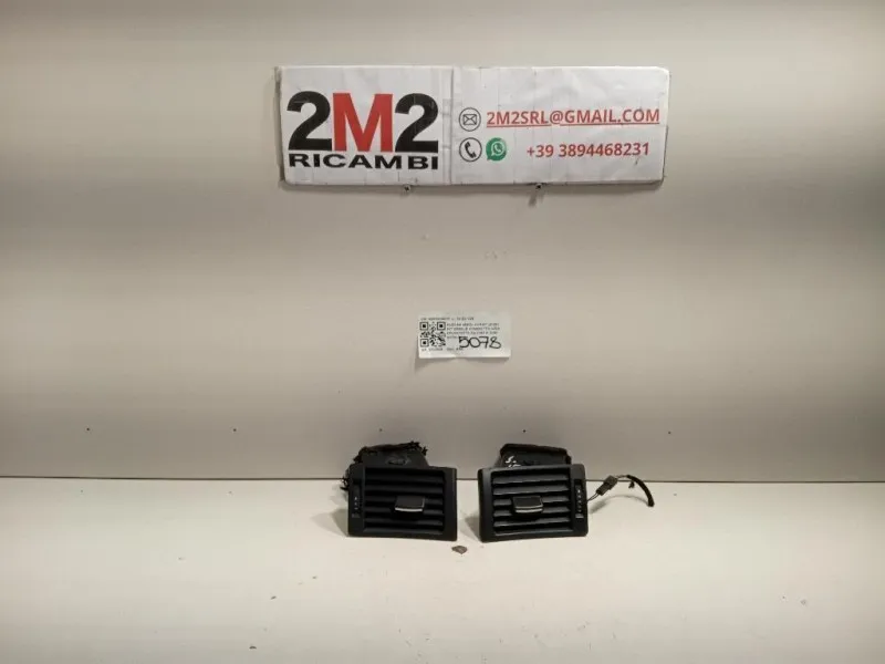 KIT Griglie Condotto ARIA Cruscotto 8E0820901F Audi A4 8ED Avant 2005