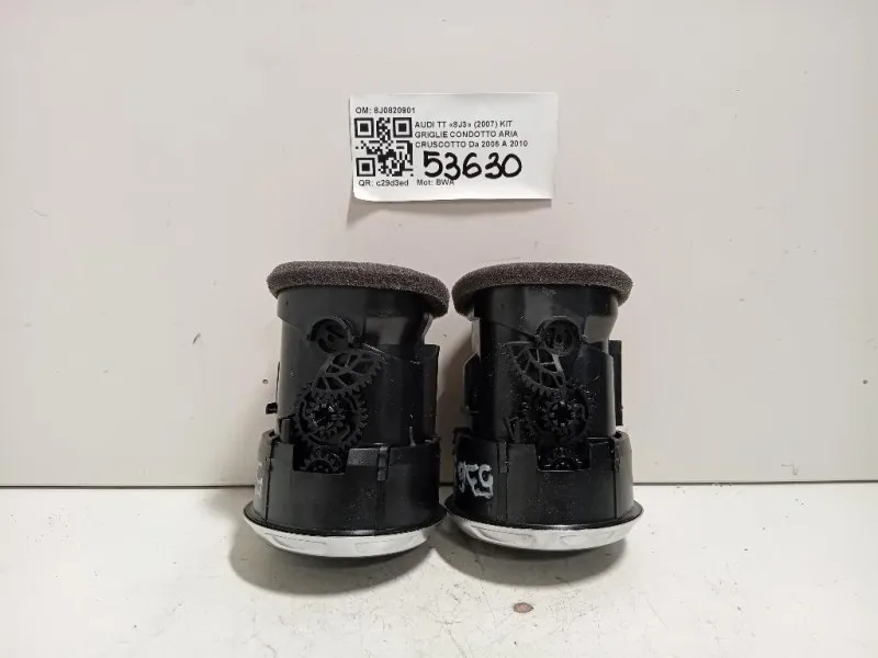 KIT Griglie Condotto ARIA Cruscotto 8J0820901 Audi TT 8J3 2007