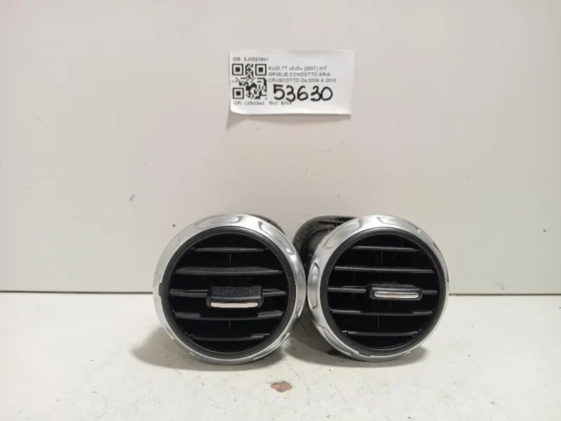 KIT Griglie Condotto ARIA Cruscotto 8J0820901 Audi TT 8J3 2007
