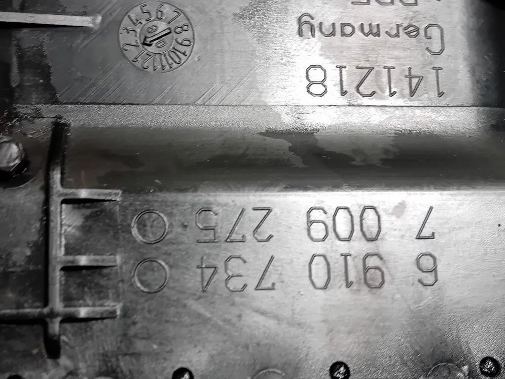 KIT Griglie Condotto ARIA Cruscotto 691073414121810 Bmw Serie 5 E60 Berlina 2004