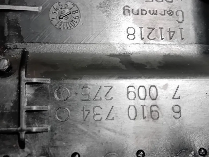 KIT Griglie Condotto ARIA Cruscotto 691073414121810 Bmw Serie 5 E60 Berlina 2004