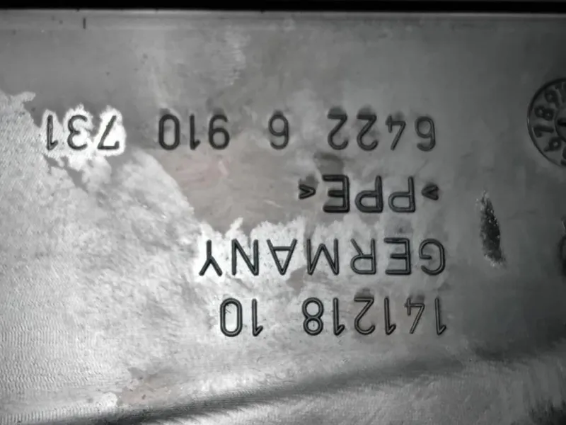 KIT Griglie Condotto ARIA Cruscotto 691073414121810 Bmw Serie 5 E60 Berlina 2004