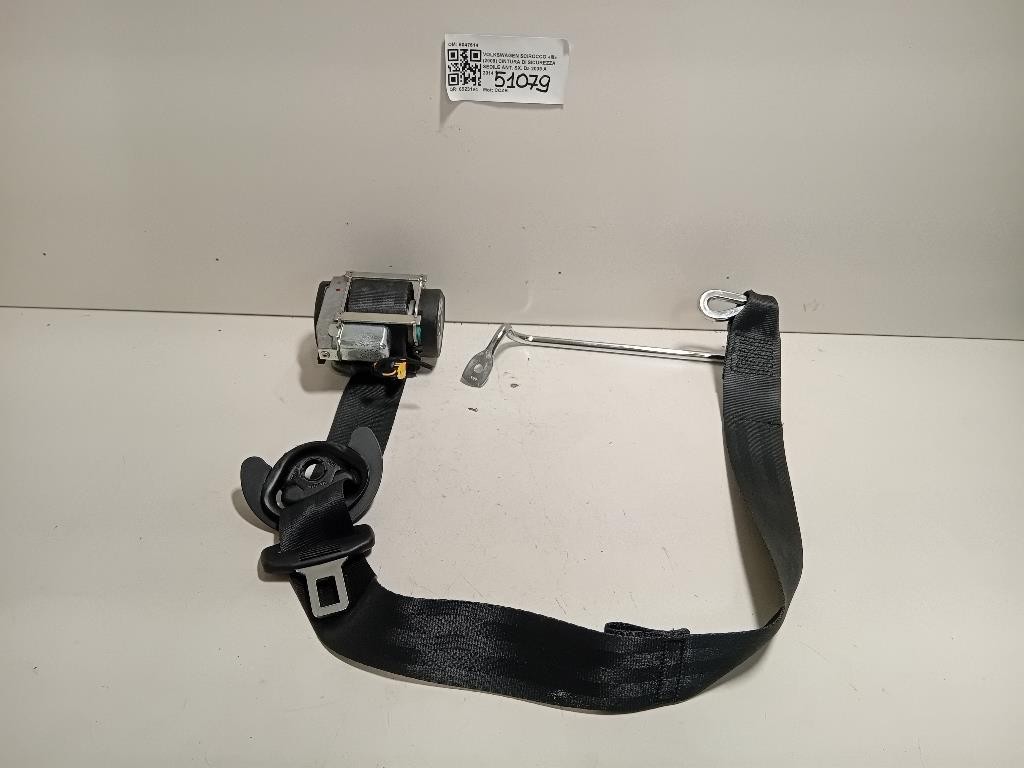 Cintura DI Sicurezza Sedile ANT SX 6047614 Volkswagen Scirocco III 2009