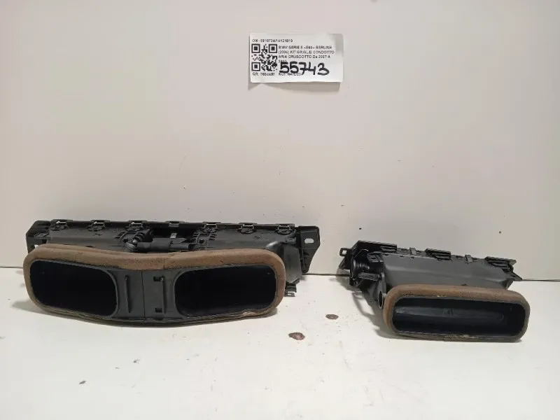 KIT Griglie Condotto ARIA Cruscotto 691073414121810 Bmw Serie 5 E60 Berlina 2004