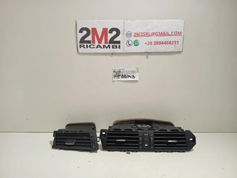 KIT Griglie Condotto ARIA Cruscotto 691073414121810 Bmw Serie 5 E60 Berlina 2004