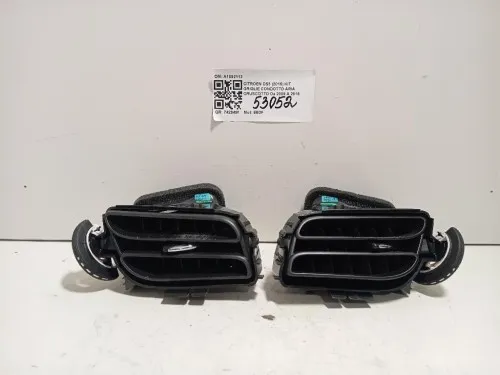 KIT Griglie Condotto ARIA Cruscotto A1092112 Citroen DS3 2016