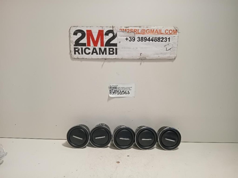 KIT Griglie Condotto ARIA Cruscotto 687603688R Dacia Duster II 2018