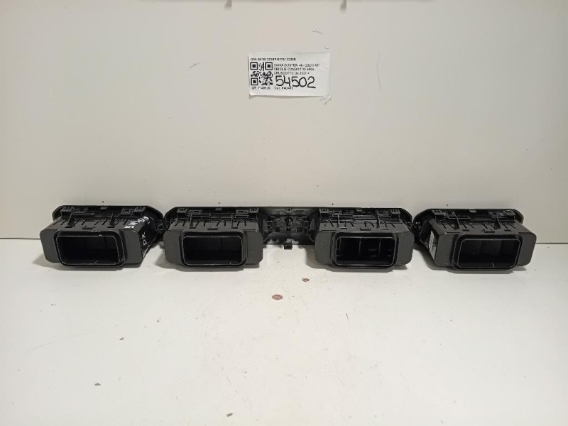 KIT Griglie Condotto ARIA Cruscotto 687612329R687612329R Dacia Duster II 2021