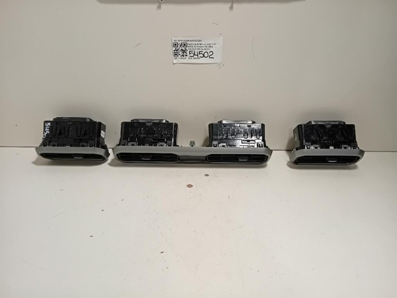 KIT Griglie Condotto ARIA Cruscotto 687612329R687612329R Dacia Duster II 2021