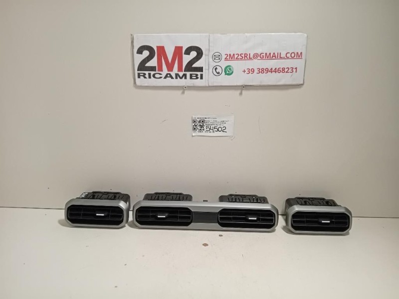 KIT Griglie Condotto ARIA Cruscotto 687612329R687612329R Dacia Duster II 2021