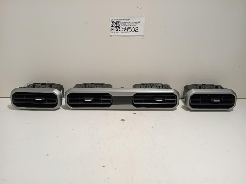 KIT Griglie Condotto ARIA Cruscotto 687612329R687612329R Dacia Duster II 2021