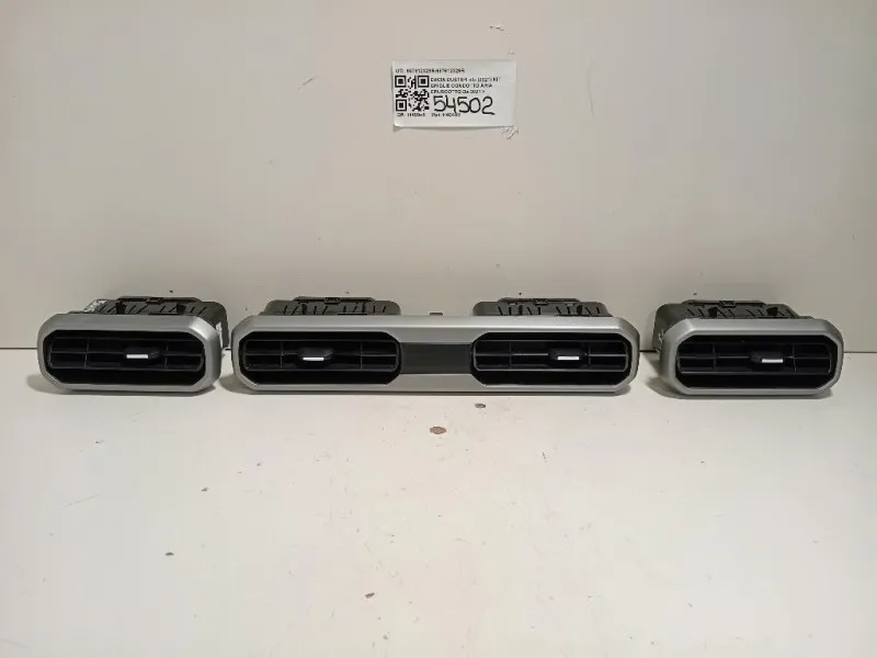 KIT Griglie Condotto ARIA Cruscotto 687612329R687612329R Dacia Duster II 2021