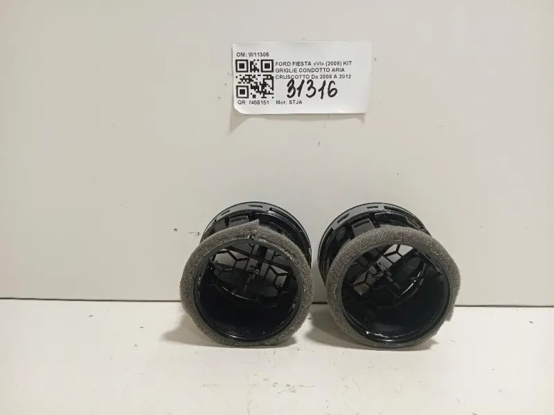 KIT Griglie Condotto ARIA Cruscotto W11305 Ford Fiesta VI 2008