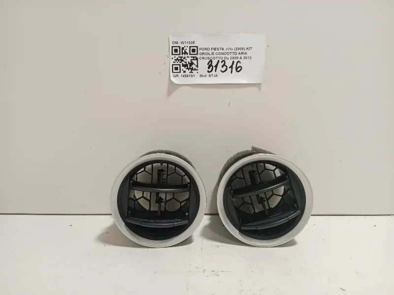 KIT Griglie Condotto ARIA Cruscotto W11305 Ford Fiesta VI 2008