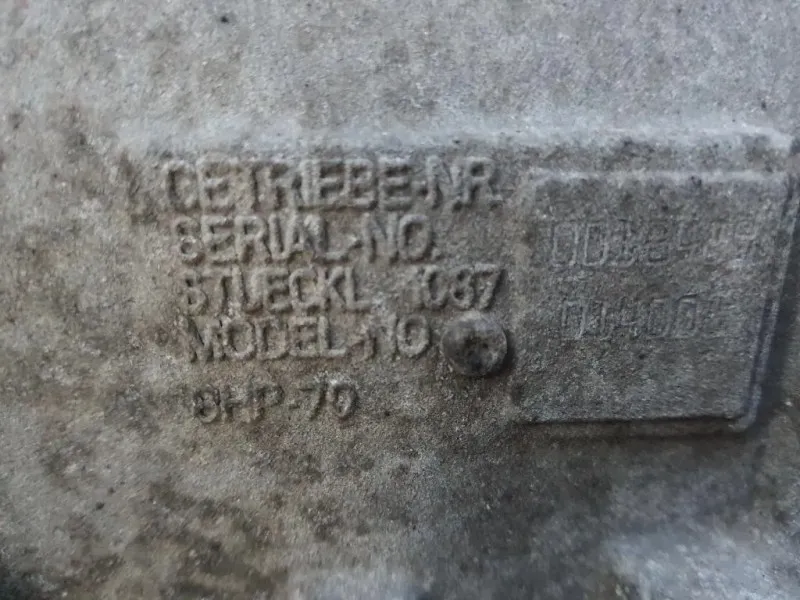 Cambio C2Z30731 8 MARCE AUTOMATICO Jaguar XF I 2011