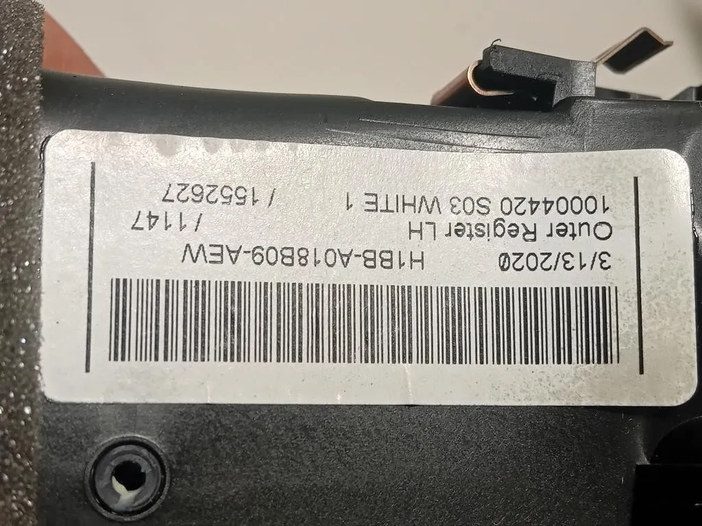 KIT Griglie Condotto ARIA Cruscotto H1BB-19K617-AEWH1BB-A018B0809 Ford Fiesta VII 2021