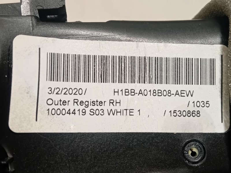 KIT Griglie Condotto ARIA Cruscotto H1BB-19K617-AEWH1BB-A018B0809 Ford Fiesta VII 2021