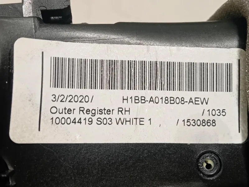 KIT Griglie Condotto ARIA Cruscotto H1BB-19K617-AEWH1BB-A018B0809 Ford Fiesta VII 2021