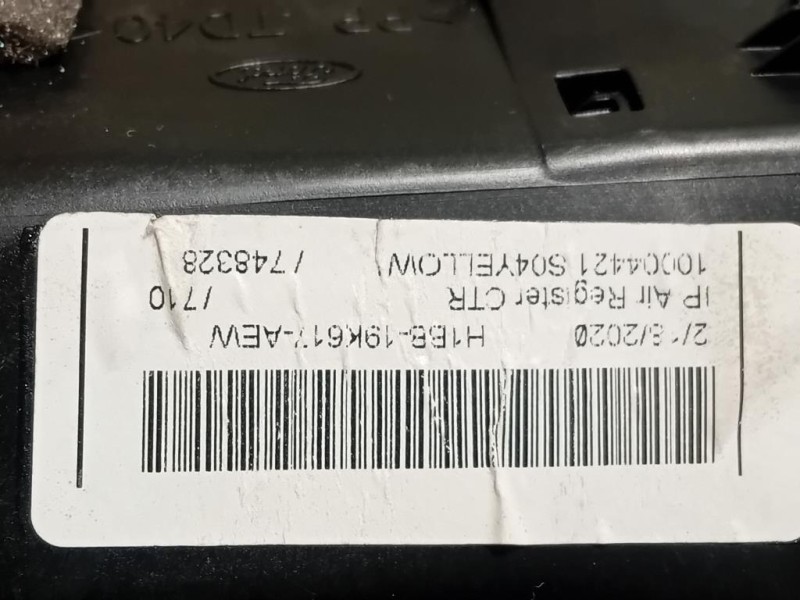 KIT Griglie Condotto ARIA Cruscotto H1BB-19K617-AEWH1BB-A018B0809 Ford Fiesta VII 2021
