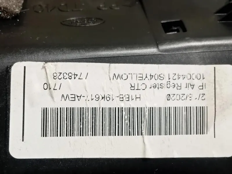 KIT Griglie Condotto ARIA Cruscotto H1BB-19K617-AEWH1BB-A018B0809 Ford Fiesta VII 2021