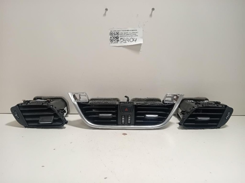 KIT Griglie Condotto ARIA Cruscotto H1BB-19K617-AEWH1BB-A018B0809 Ford Fiesta VII 2021